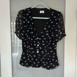 Wilfred Aritzia Daisy Blouse